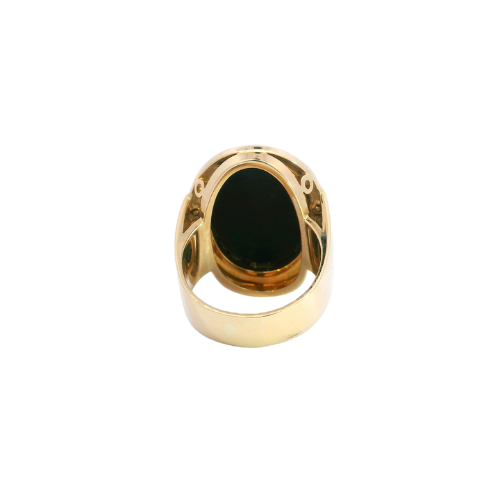 Opal Ring with Diamonds