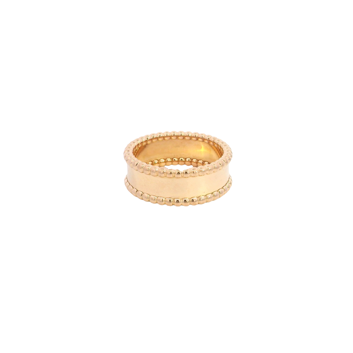 18ct RG Gold Perlee Ring by Van Cleef & Arpels