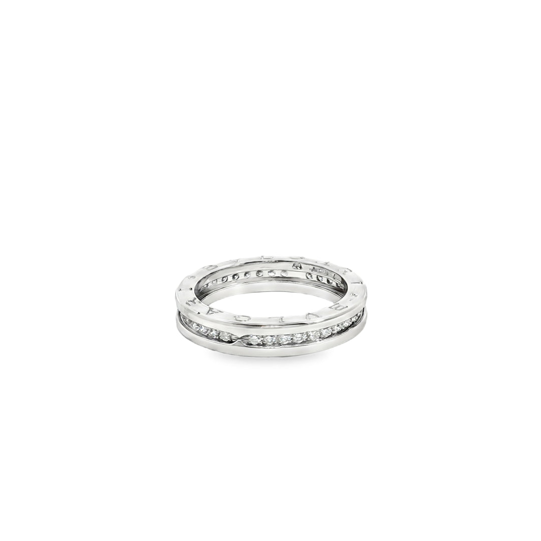 Bulgari Diamond Eternity Ring in 18ct White Gold