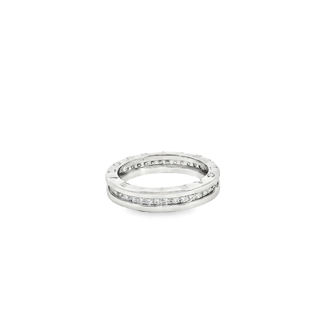 Bulgari Diamond Eternity Ring in 18ct White Gold