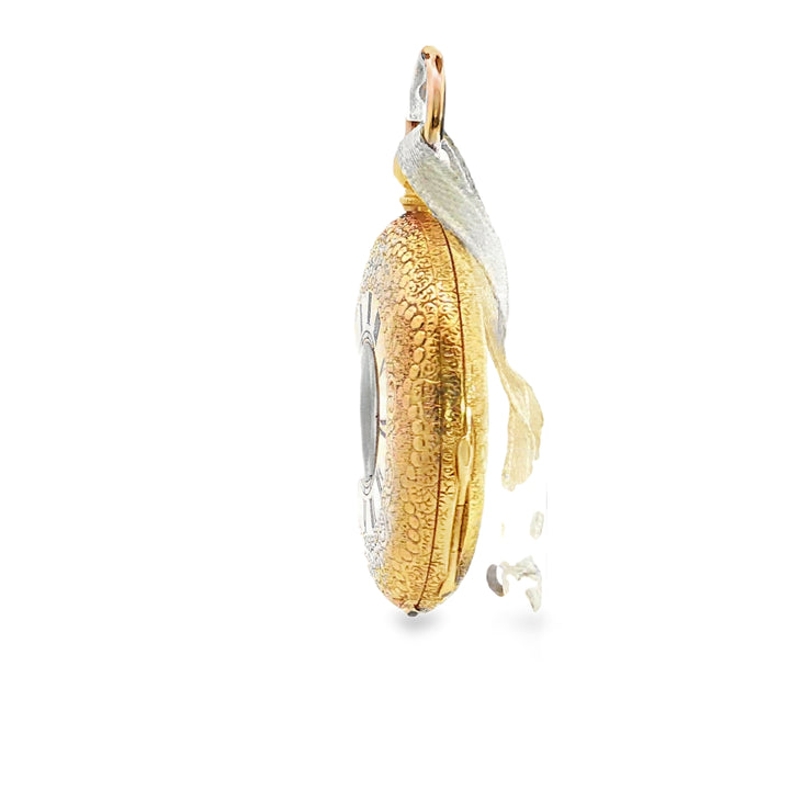 18ct Yellow Gold and Enamel Antique Gold Pocket Watch
