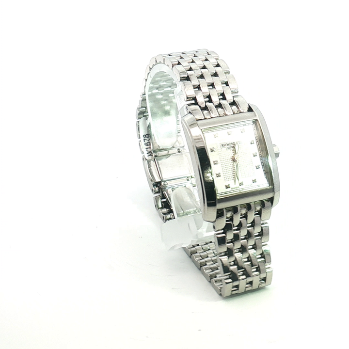 Raymond Weil Geneve Ladies Stainless Steel Watch with Diamond Markers