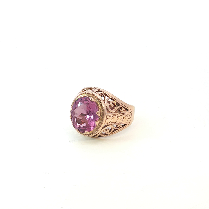 9ct RG Synth. Alexandrite Cocktail Ring