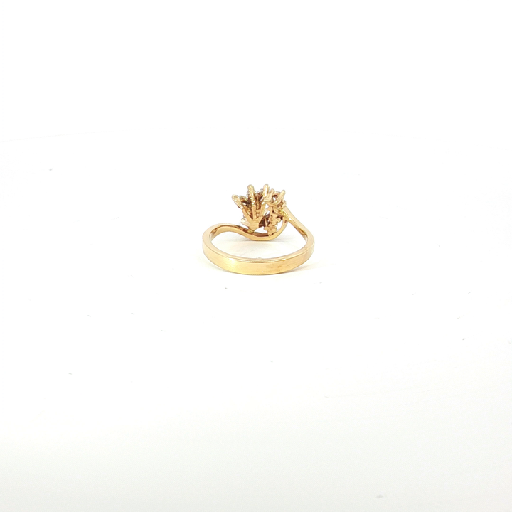18ct YG Multi Diamond Dress Ring