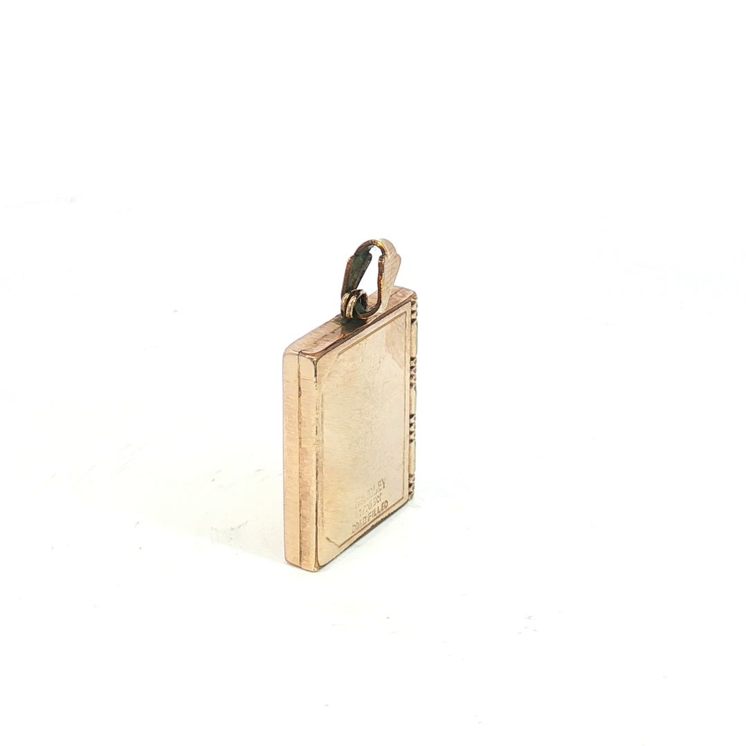 Gold Filled Book Locket