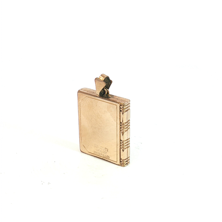 Gold Filled Book Locket