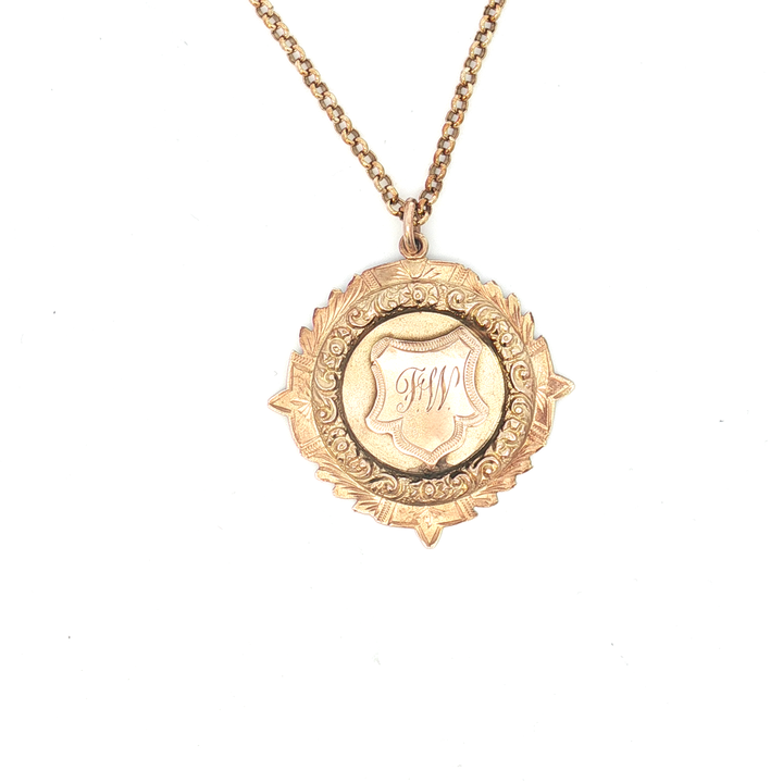 9ct YG Sprint Race Medal
