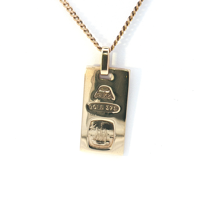 9ct YG Ingot