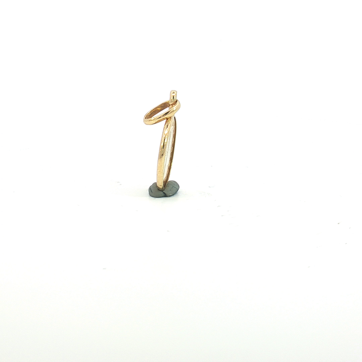 9ct YG Lira Coin Pendant