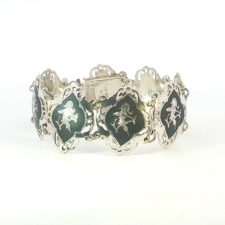 Silver Siam Bracelet