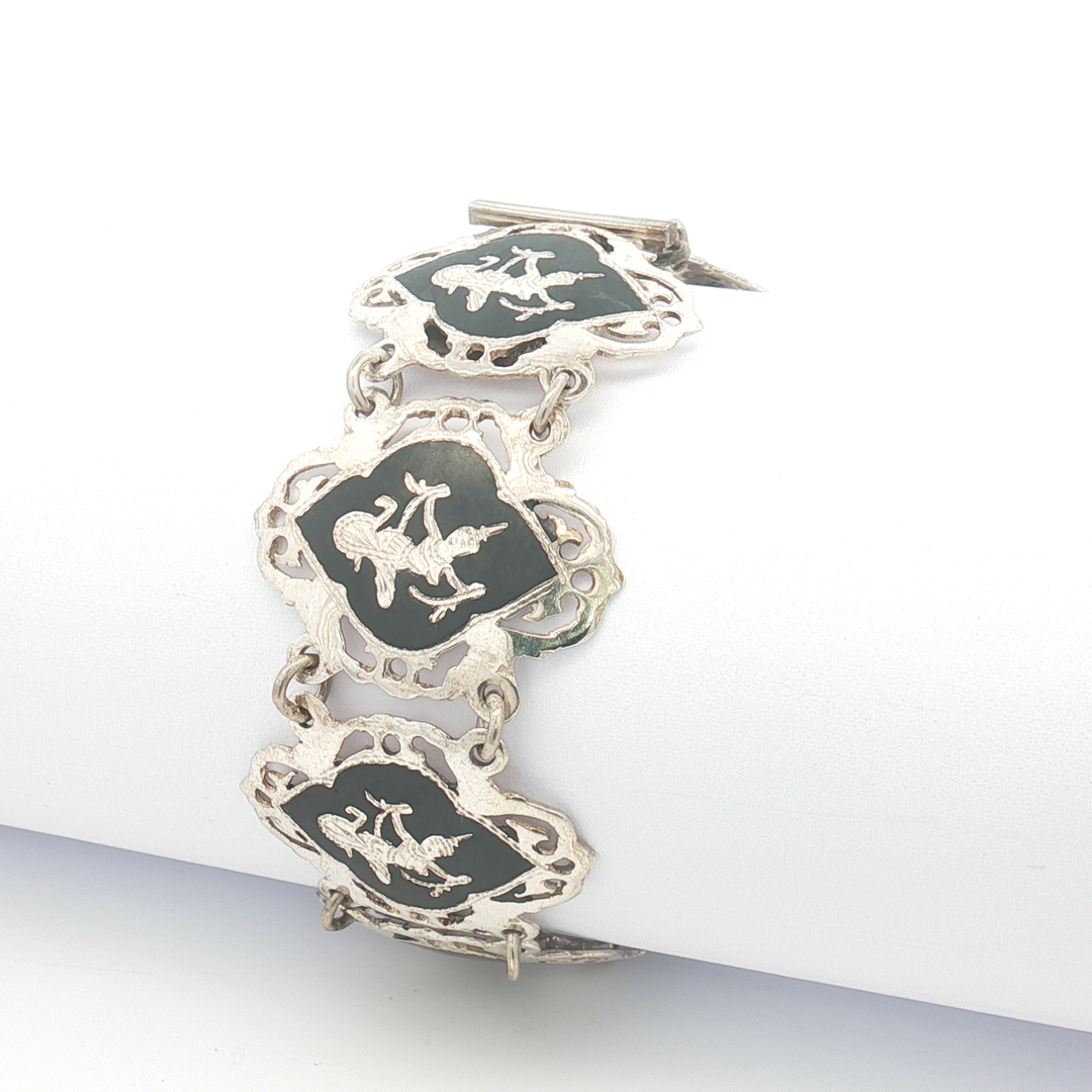 Silver Siam Bracelet