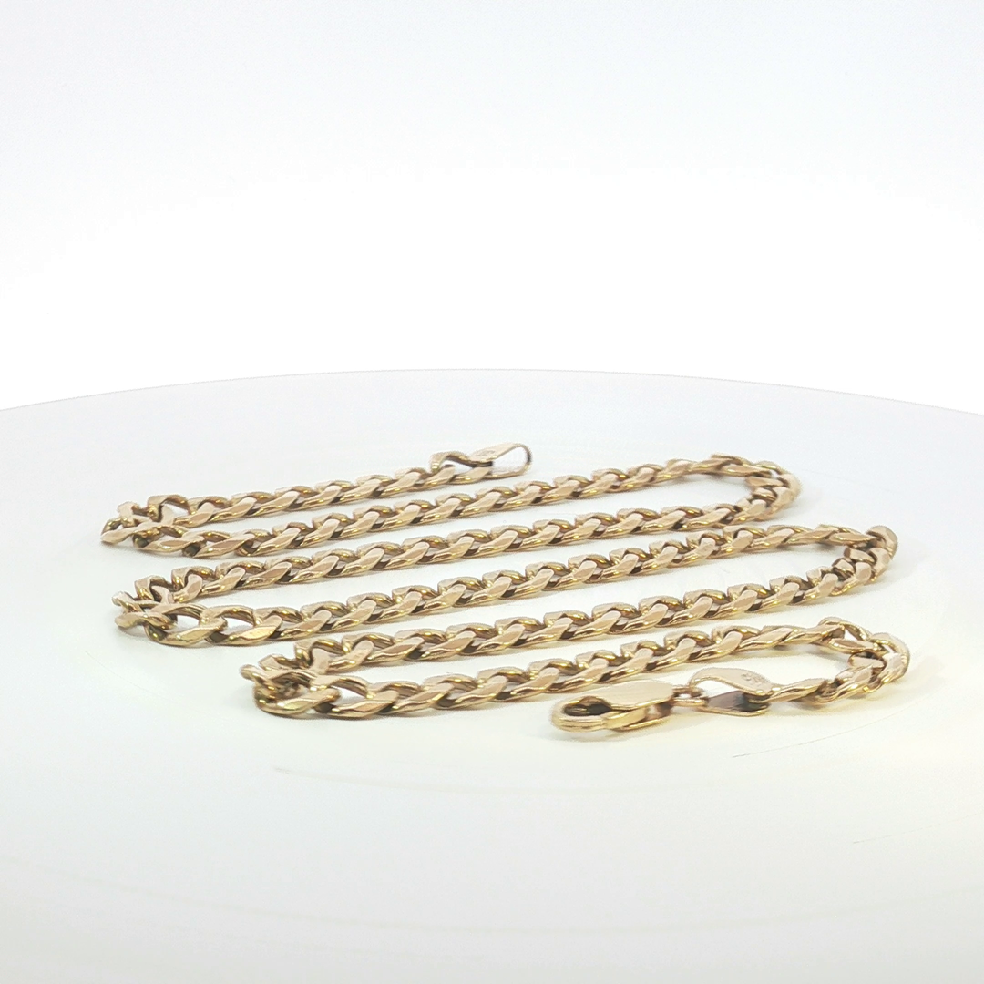 9ct YG Curb Link Chain