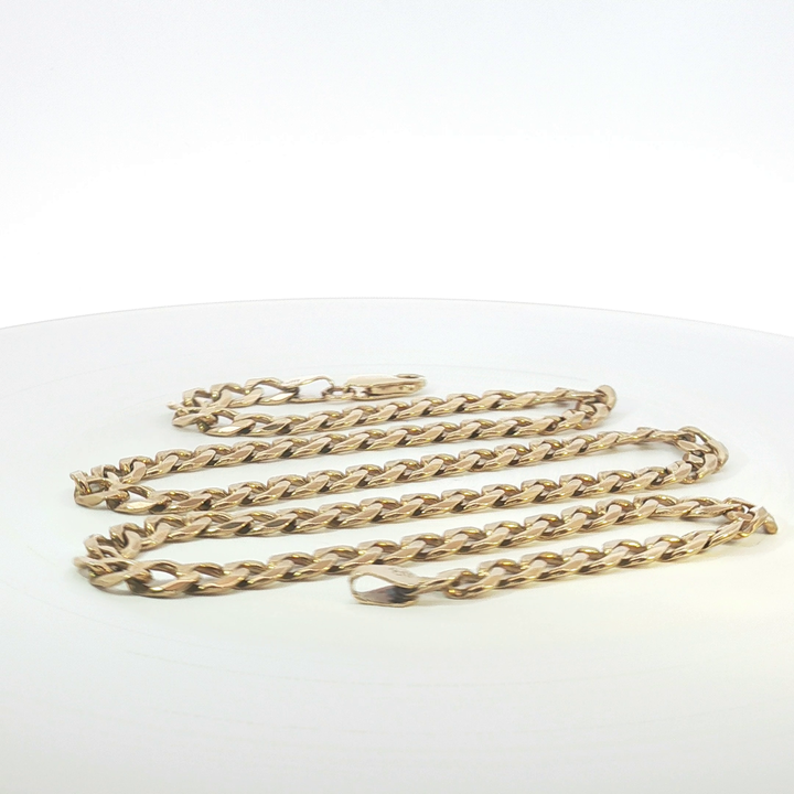 9ct YG Curb Link Chain
