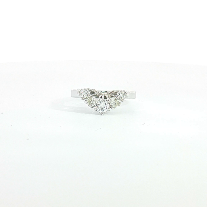 18ct WG Diamond Multistone Eternity Ring