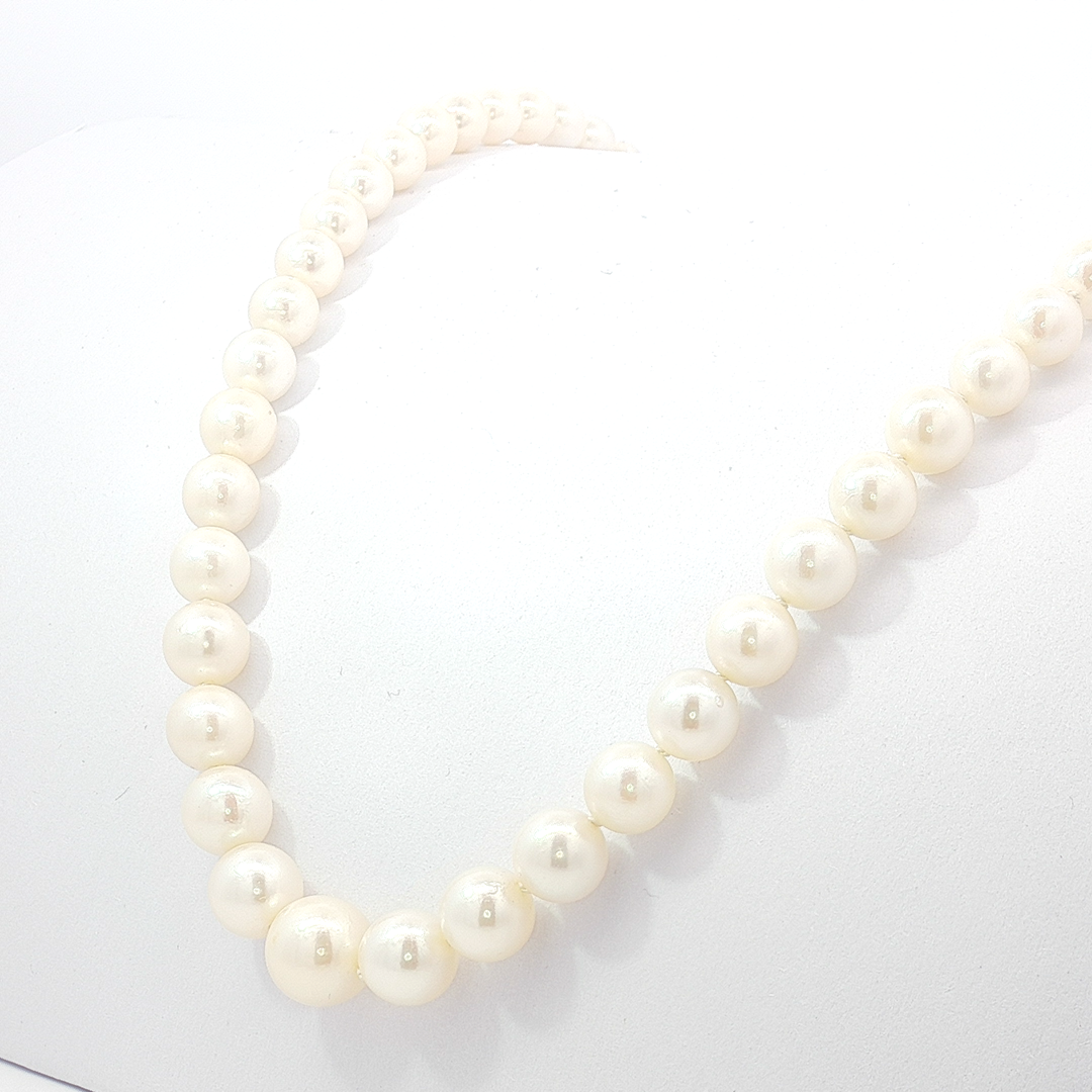 Graduated Cultured Pearl Necklace