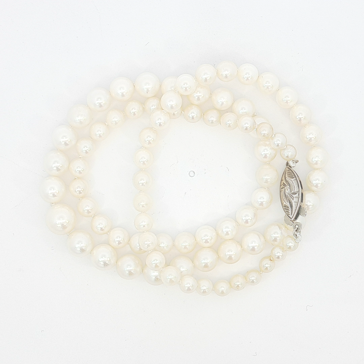 Graduated Cultured Pearl Necklace