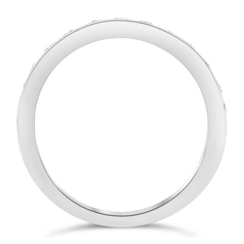 Full Diamond Set Ladies Wedding Band