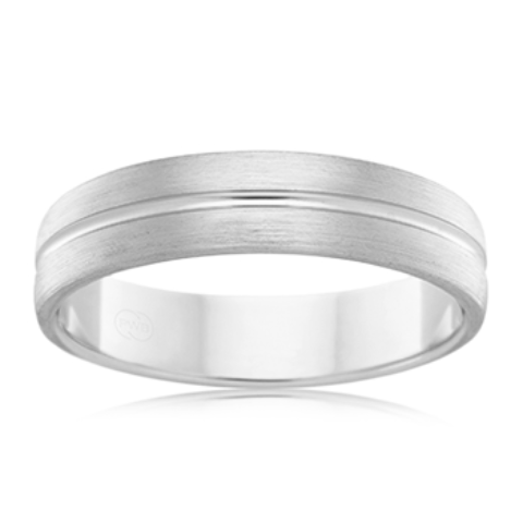 Peter W Beck Gents Wedding Ring