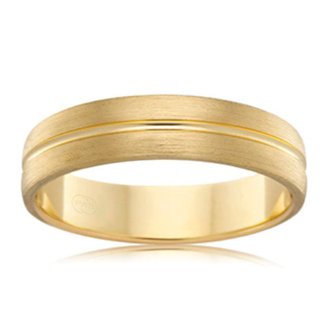 Peter W Beck Gents Wedding Ring