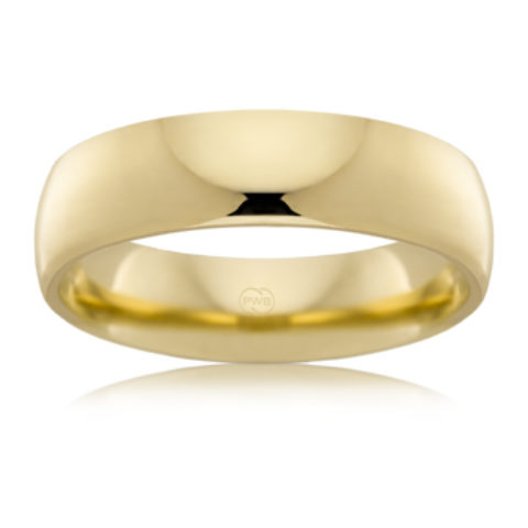 Peter W Beck Gents Wedding Ring