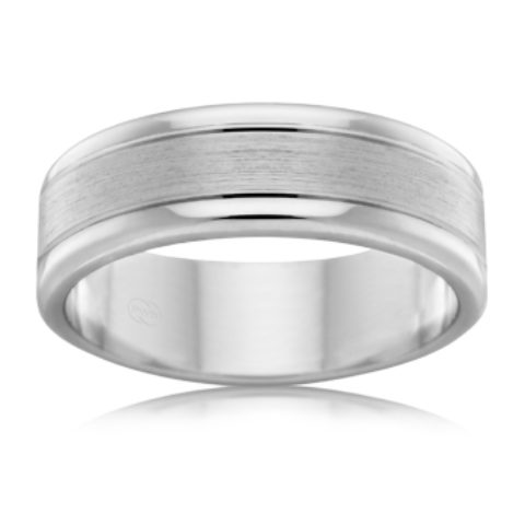 Peter W Beck gents Wedding Ring