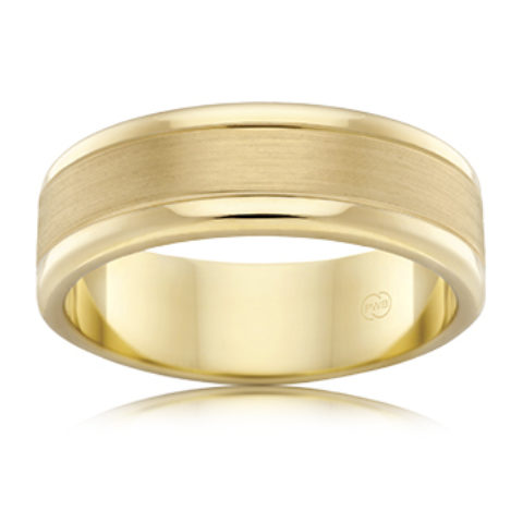 Peter W Beck Gents Wedding Ring