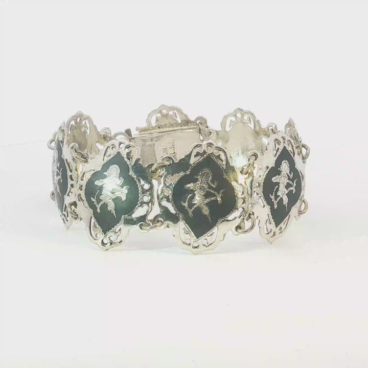 Silver Siam Bracelet
