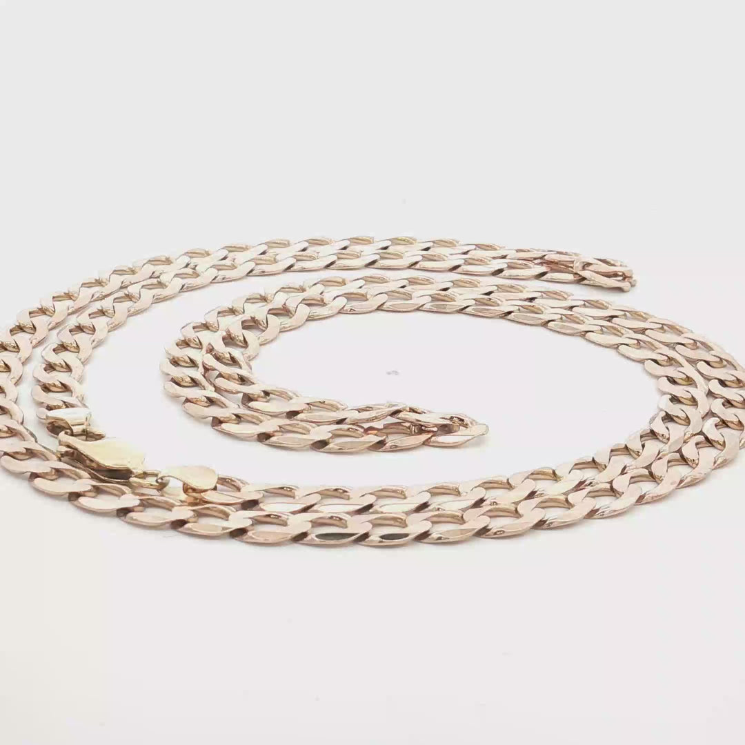 9ct RG Curb Link Chain