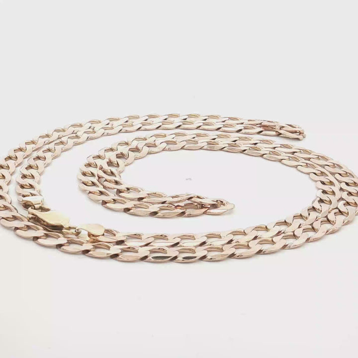 9ct RG Curb Link Chain