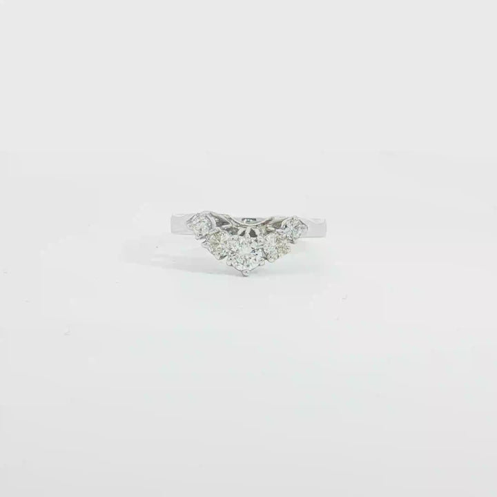 18ct WG Diamond Multistone Eternity Ring
