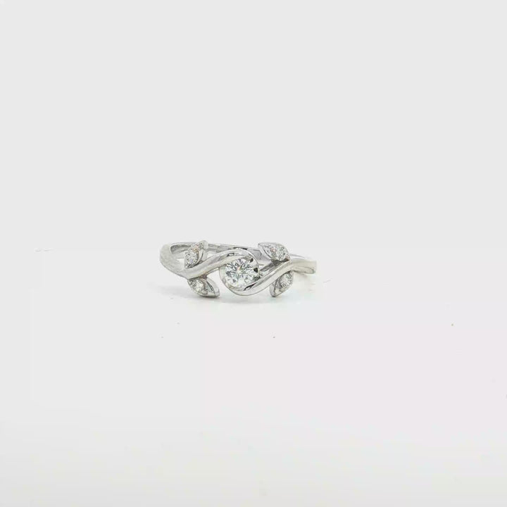 18ct WG Diamond Dress Ring
